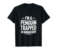 Soy un Pingüino Atrapado En El Cuerpo Humano Camiseta
