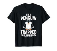 Soy un Pingüino Atrapado En El Cuerpo Humano Camiseta