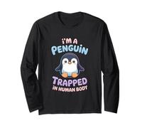 Soy un Pingüino Atrapado En El Cuerpo Humano Manga Larga