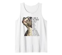 Soy un Pit Bull Soy un Mejor Amigo Soy un Miembro de la Familia Camiseta sin Mangas