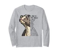 Soy un Pit Bull Soy un Mejor Amigo Soy un Miembro de la Familia Manga Larga