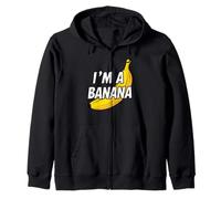 Soy un plátano Fruta Meme Banana Joke Sudadera con Capucha