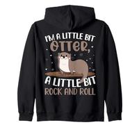 Soy un Poco Nutria, un Poco de Rock and Roll Sudadera con Capucha