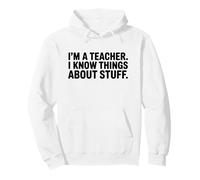 Soy un Profesor, sé Cosas sobre Cosas Sudadera con Capucha