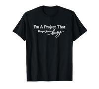 Soy un Proyecto Que Mantiene a Jesús Ocupado Funny Witty Christian Camiseta