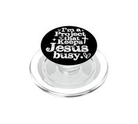 Soy un Proyecto Que Mantiene Ocupado a Jesús PopSockets PopGrip para MagSafe