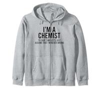 Soy un químico, nunca me equivoco, amante de la química y la química Sudadera con Capucha