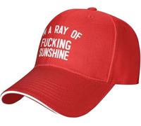 Soy Un Rayo De Sol De Mierda Unisex Gorras Hip Hop Ajustable Gorra Trucker Transpirable Gorra De Béisbol para Aire Libre Senderismo Verano