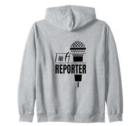 Soy un reportero Periodista Prensa Miembro Corresponsal Sudadera con Capucha