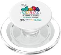 Soy un Rockaholic - Colector de fósiles - Geólogo - Hunter PopSockets PopGrip para MagSafe