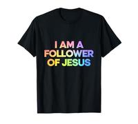 Soy un seguidor de Jesús fe cristiana Camiseta