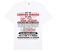 Soy un Sobrino mimado de una tía Loca Camiseta Comfort Colors Adult Heavyweight T-Shirt