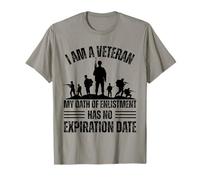 Soy un veterano Mi juramento de alistamiento no tiene fecha de vencimiento Camiseta