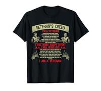 Soy un veterano - Veteran's Creed Camiseta