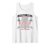 Soy un veterano - Veteran's Creed Camiseta sin Mangas