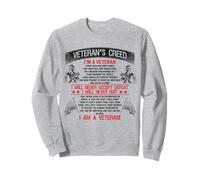Soy un veterano - Veteran's Creed Sudadera
