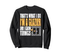 Soy un Vidriero y Sé Cosas Humor Profesión Sudadera
