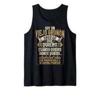 Soy Un Viejo Gruñón Hago Lo Que Quiero Cuando Quiero Camiseta sin Mangas