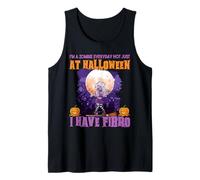 Soy un Zombi Todos los días, no Solo Halloween, Tengo fibromialgia Camiseta sin Mangas