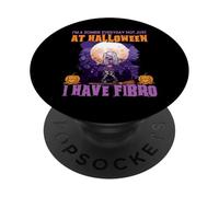 Soy un Zombi Todos los días, no Solo Halloween, Tengo fibromialgia PopSockets PopGrip Adhesivo