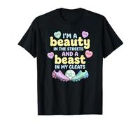 Soy Una Bestia De Belleza En Mis Tacos Pastel Candy Soccer Lovers Camiseta
