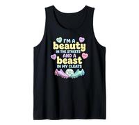 Soy Una Bestia De Belleza En Mis Tacos Pastel Candy Soccer Lovers Camiseta sin Mangas