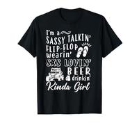 Soy una chancleta que habla atrevida con SxS Loving Kinda Girl Camiseta