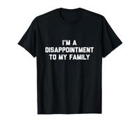Soy una decepción para mi Familia Camiseta gráfica económica