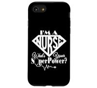Soy una Enfermera ¿Cuáles Son Tus superpoderes de Carcasa para iPhone SE (2020) / 7/8