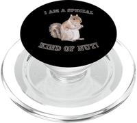 Soy una Especie Especial de Animal de Bosque de nueces Divertida Ardilla PopSockets PopGrip para MagSafe