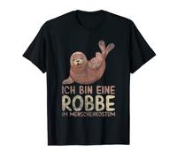 Soy una foca con traje de hombre focas Camiseta
