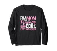 Soy una Madre Orgullosa de un fotógrafo Genial Manga Larga