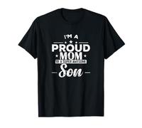 Soy una Madre Orgullosa de un Hijo súper Impresionante Camiseta