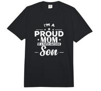 Soy una Madre Orgullosa de un Hijo súper Impresionante Comfort Colors Adult Heavyweight T-Shirt