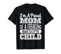 Soy una Madre Orgullosa de un Maldito Hijo Impresionante Madre Hijo Camiseta