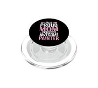 Soy una Madre Orgullosa de un Pintor Impresionante PopSockets PopGrip para MagSafe