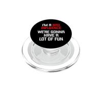 Soy una Mala Influencia (Vamos a divertirnos Mucho) - Divertido PopSockets PopGrip para MagSafe