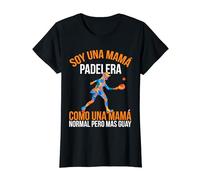 Soy Una Mamá Padelera Día De La Madre Divertido Padel Camiseta