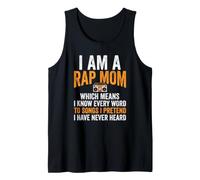Soy Una Mamá Rap Que Conoce Cada Palabra De Cada Canción Camiseta sin Mangas