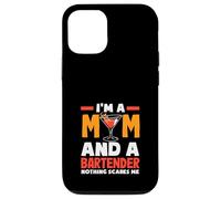 Soy una mamá y un Camarero Nada me Asusta Carcasa para iPhone 12/12 Pro