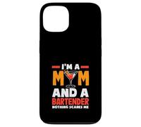 Soy una mamá y un Camarero Nada me Asusta Carcasa para iPhone 13