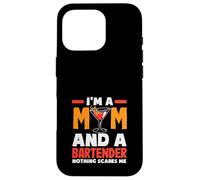 Soy una mamá y un Camarero Nada me Asusta Carcasa para iPhone 16 Pro