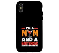 Soy una mamá y un Camarero Nada me Asusta Carcasa para iPhone X/XS