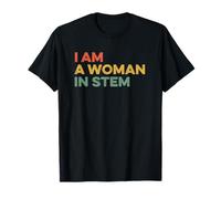 Soy una Mujer en Stem Steminist Science Feminista Matemáticas Ciencia Camiseta