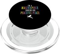 Soy una Obra Maestra en Busca de un Lugar Tranquilo Bird Warchers PopSockets PopGrip para MagSafe