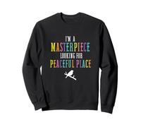Soy una Obra Maestra en Busca de un Lugar Tranquilo Bird Warchers Sudadera