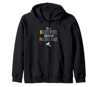 Soy una Obra Maestra en Busca de un Lugar Tranquilo Bird Warchers Sudadera con Capucha