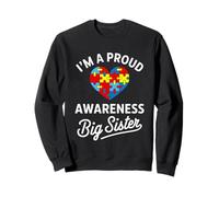 Soy una orgullosa conciencia, hermana mayor, corazón Sudadera