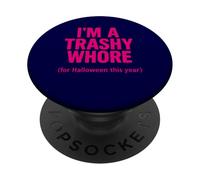 Soy una Puta Basura - para Halloween Este año PopSockets PopGrip Adhesivo