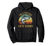 Soy una Puta en los Fines de Semana Vintage Pescador de Pesca Sudadera con Capucha